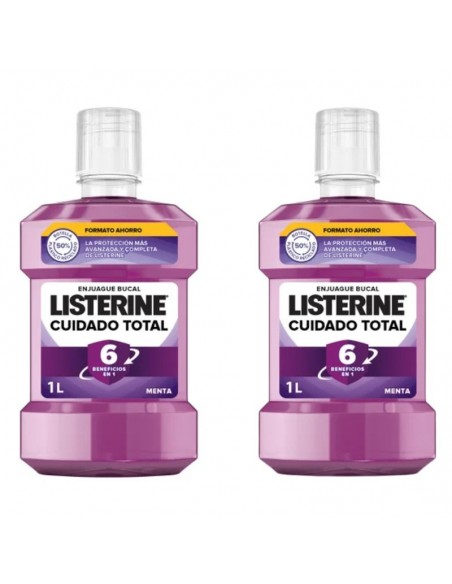 Collutorio Listerine Total Care Confezione da 2 x 1000 ml