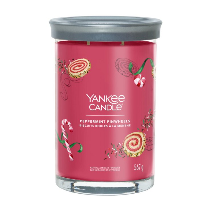 Yankee Candle Tumbler Peppermint Pinwheels 567 g