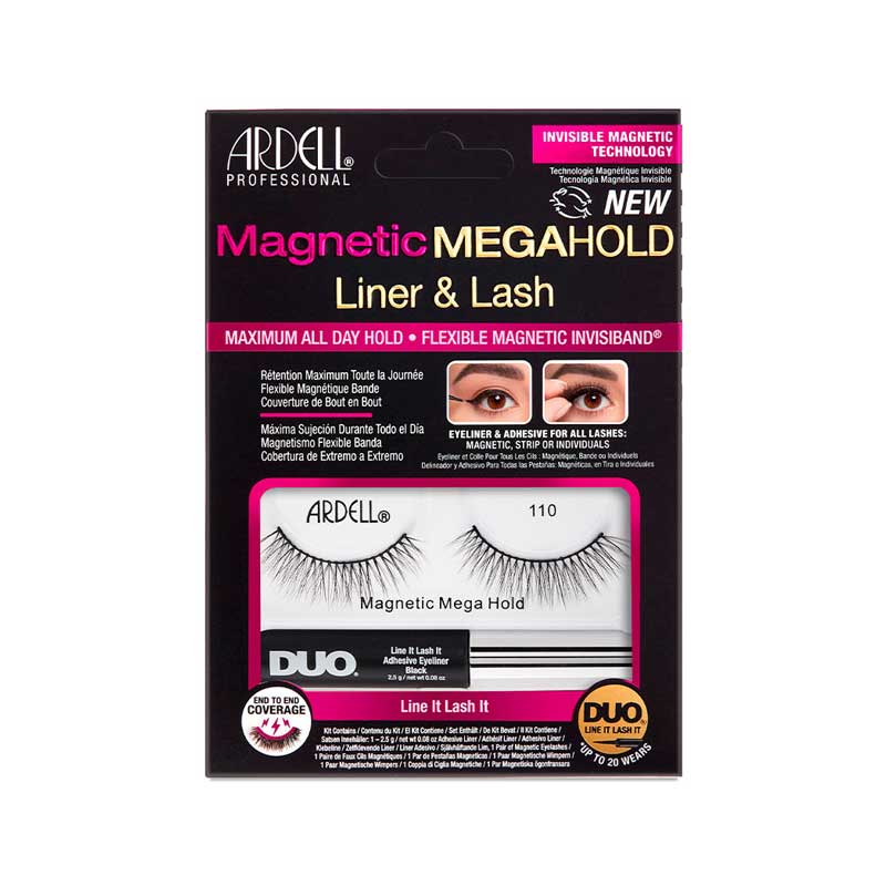 Ardell Magnetic Mega Hold Liner y Lash 110 2 U