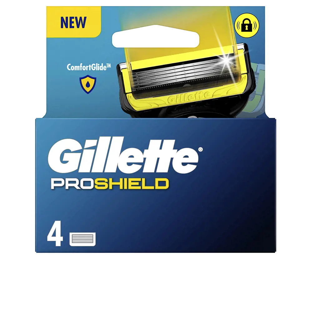 Caricabatterie Gillette Proshield con 4 ricariche