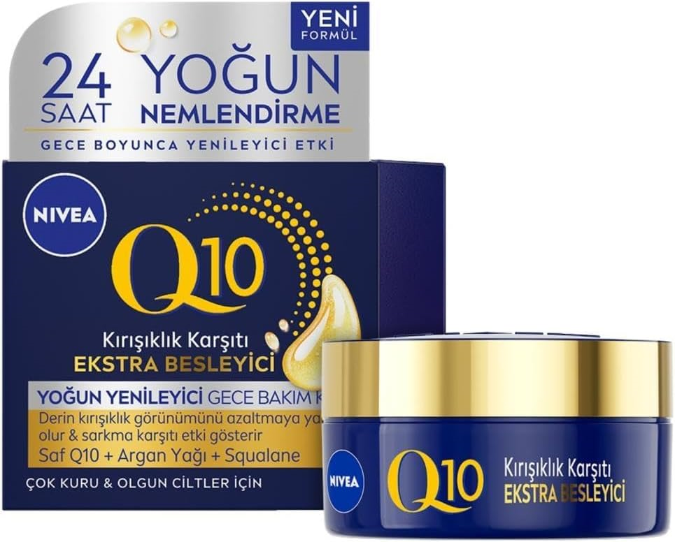 Nivea Visage Q10 Antirughe Notte 50 ml