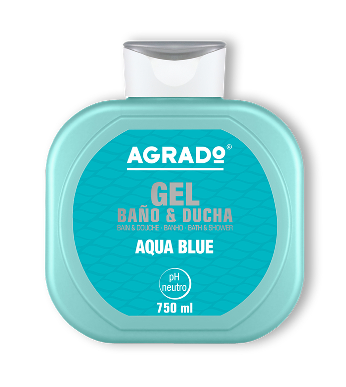 Gel da bagno Agrado Aqua Blue 750 ml